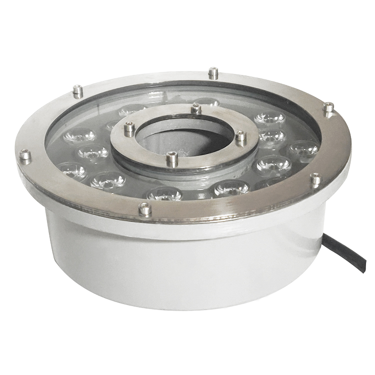 Aluminum 54W fountain light